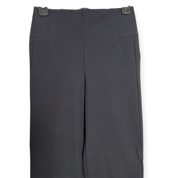 Athleta Wander Slim Straight Crop Pants SIZE 0 Black Travel Commute Trousers - Picture 8 of 10